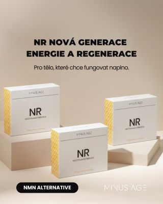 ⚡️ NR je nová generace doplňku pro energii, regeneraci a dlouhověkost. 💊 Vylepšená forma NMN, která podporuje tvorbu NAD+...